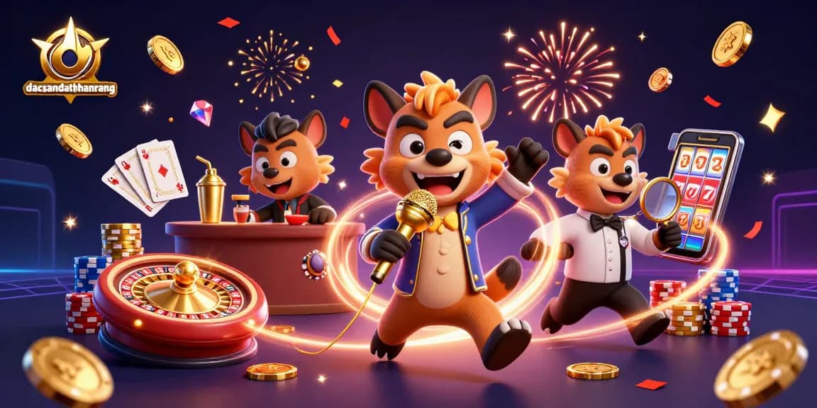 Experience vibrant casino action with dacsandatphanrang as hyenas entertain and gamble