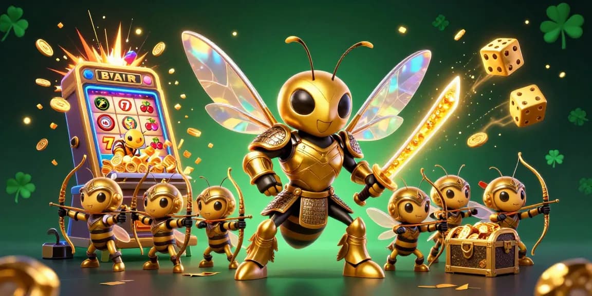 Immerse in the vibrant 789Win casino gaming scene, featuring dynamic character action and a jackpot celebration.
