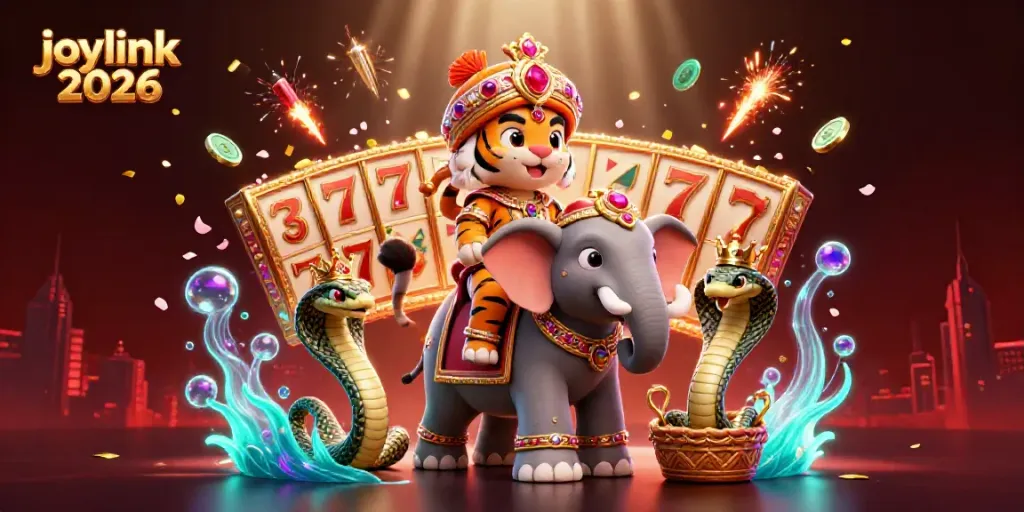 Play immersive slots and jackpots at joylink 2026 with vibrant casino visuals and dynamic characters.