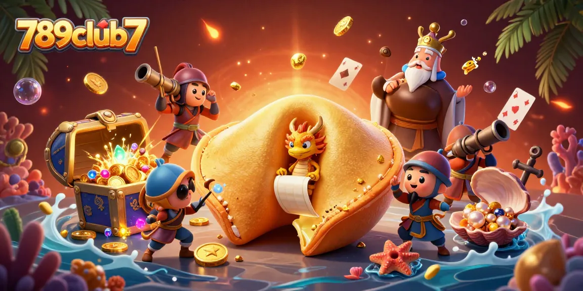 Experience winning strategies with the vibrant 789club7 casino scene showcasing fortune and riches.