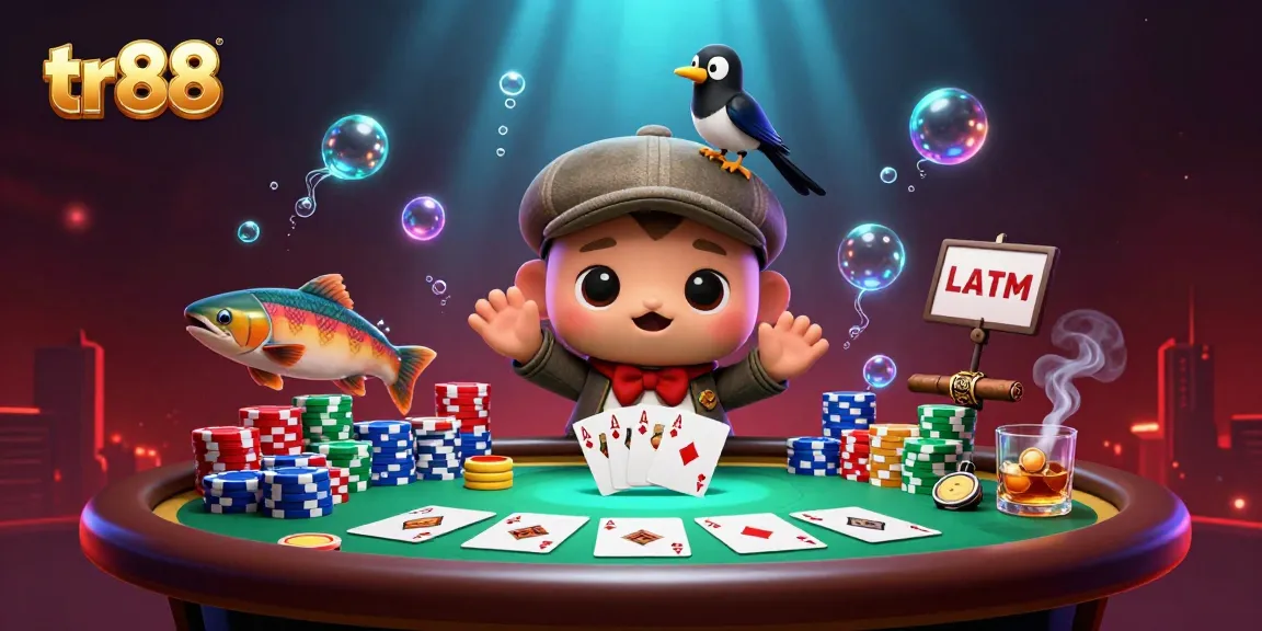 Experience big wins at tr88 with playful characters and an engaging casino atmosphere.