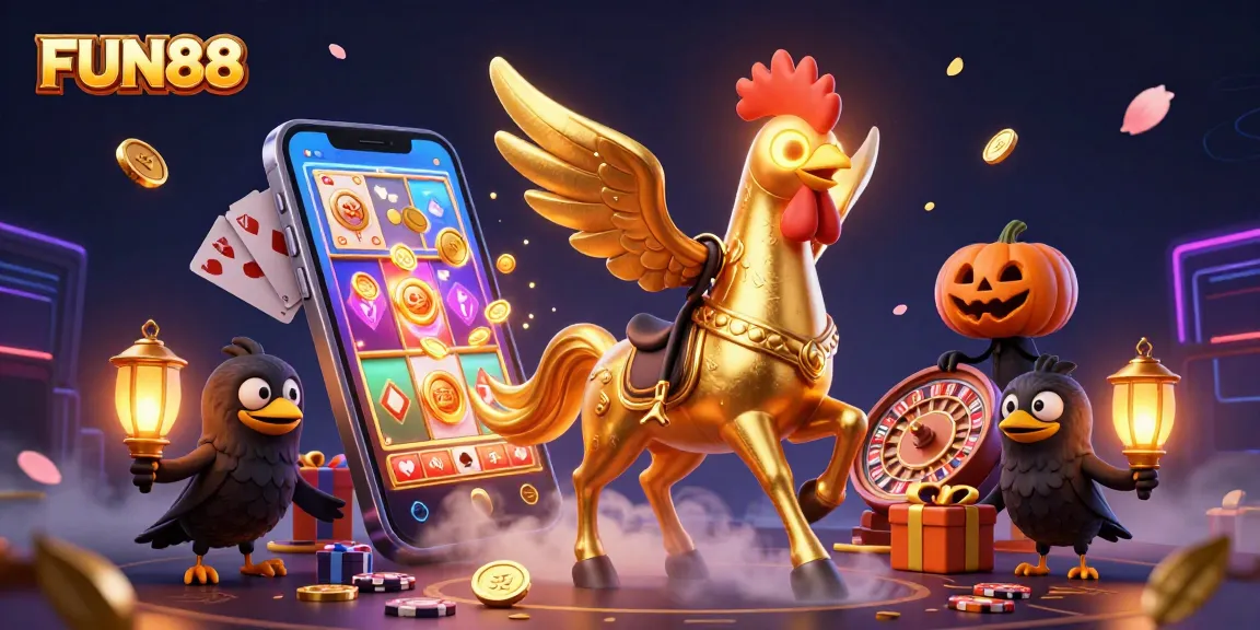 Immerse yourself in FUN88's thrilling casino experience featuring dynamic games and golden rewards.