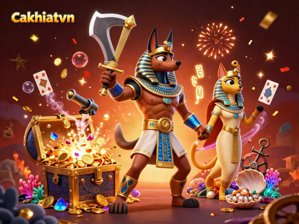 Experience thrilling wins at cakhiatvvn while enjoying vibrant 3D Egyptian gaming adventures.