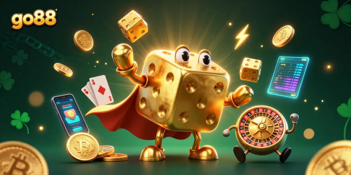 Engage with the go88 gaming experience featuring vibrant 3D visuals and exciting casino elements.