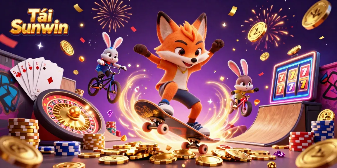 Tải Sunwin for an exciting gaming experience—see our dynamic scene featuring 3D casino characters in action!