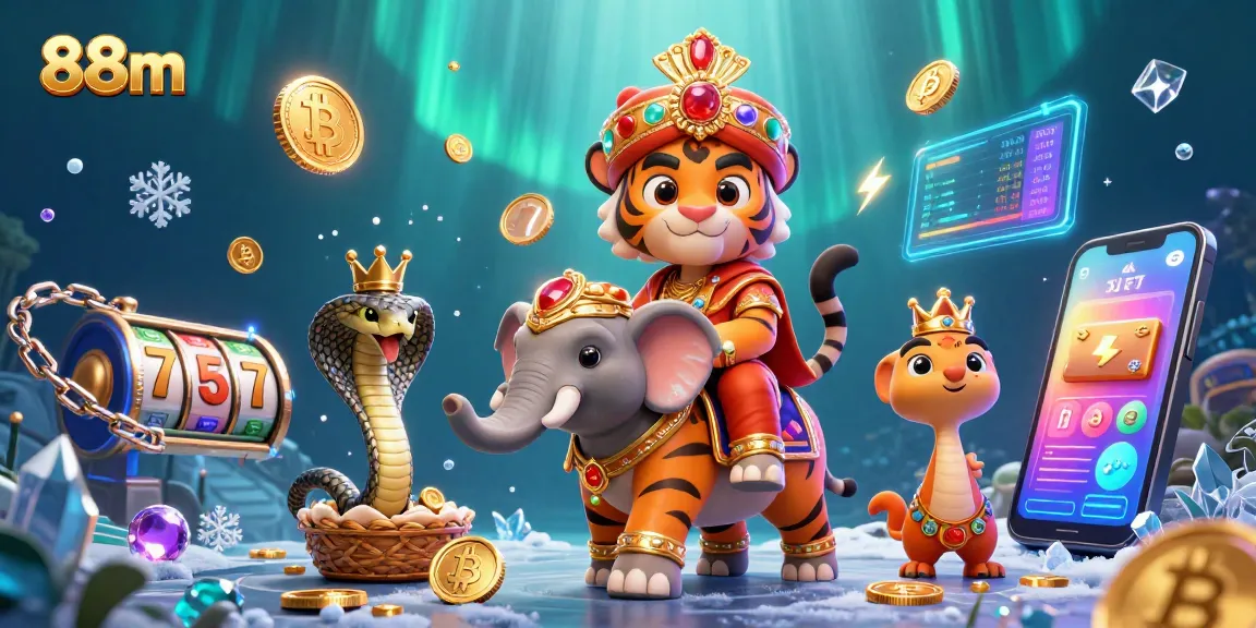 Experience the excitement of 88m with vibrant slot scenes filled with treasures and action.